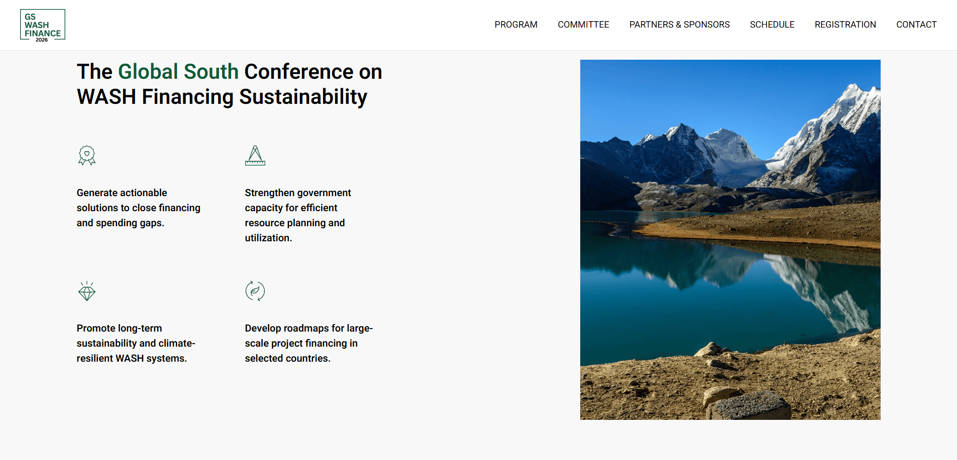 gs wash finance web design and development